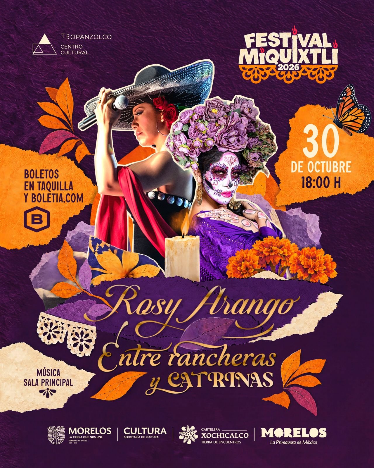 Gira Entre Rancheras y Catrinas, Cuernavaca. 2026.